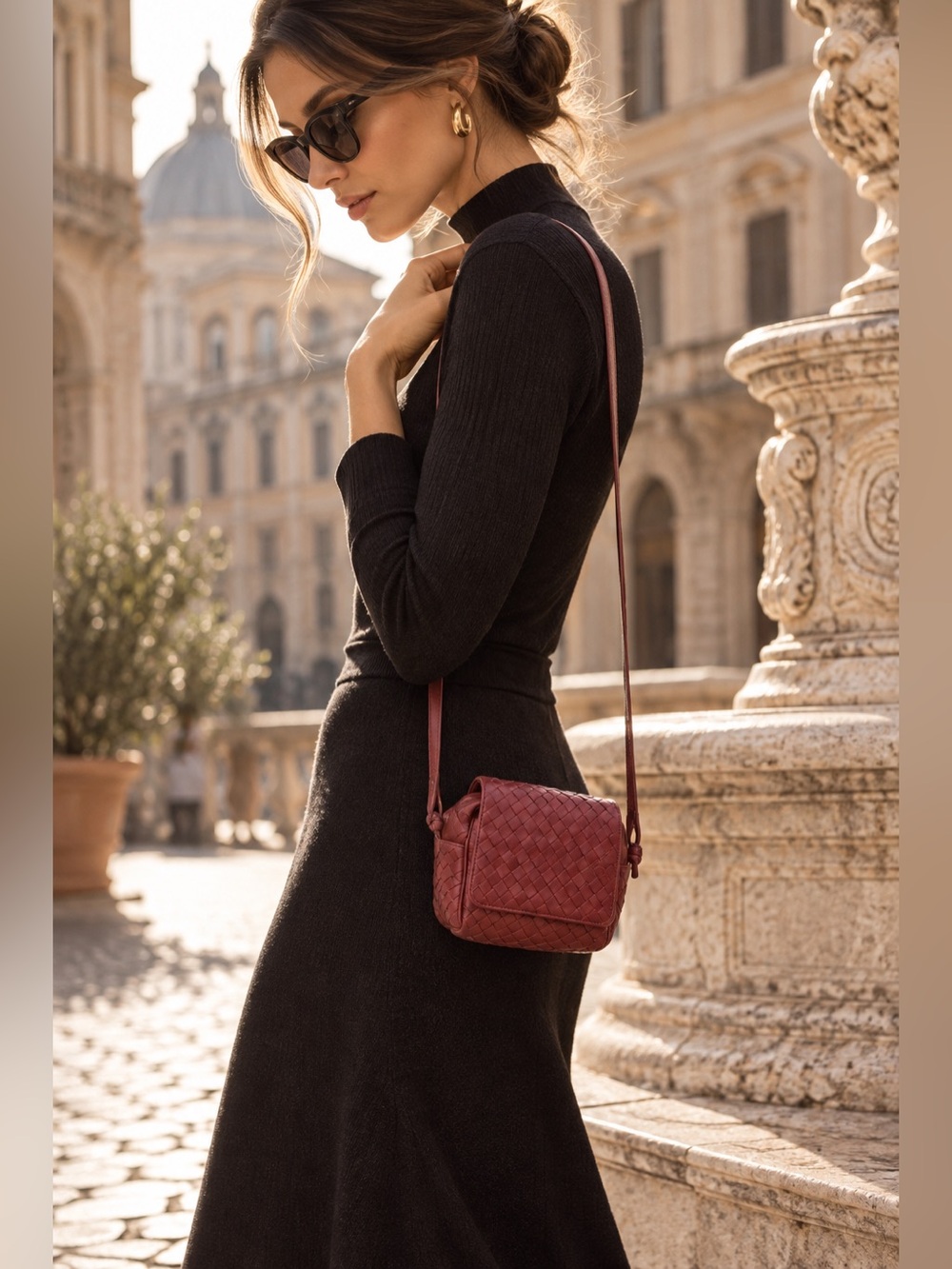 BOTTEGA VENETA
Small vintage Nappa Intrecciato Crossbody Bag